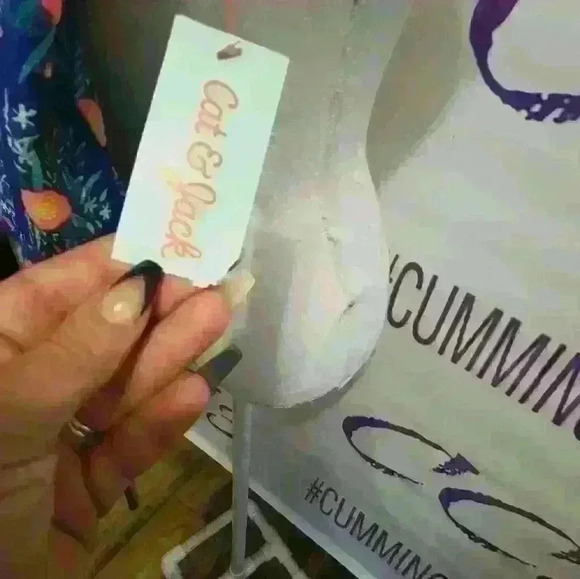 Cat and Jack girls bathing suit top tankini top size extra large 14-16 new w tag - Picture 5 of 5